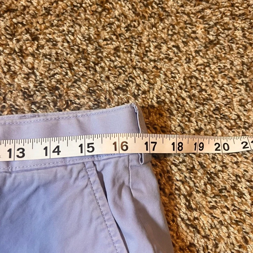 Polo Ralph Lauren Cotton Chino Shorts‎ Casual Blue Mens Size 34